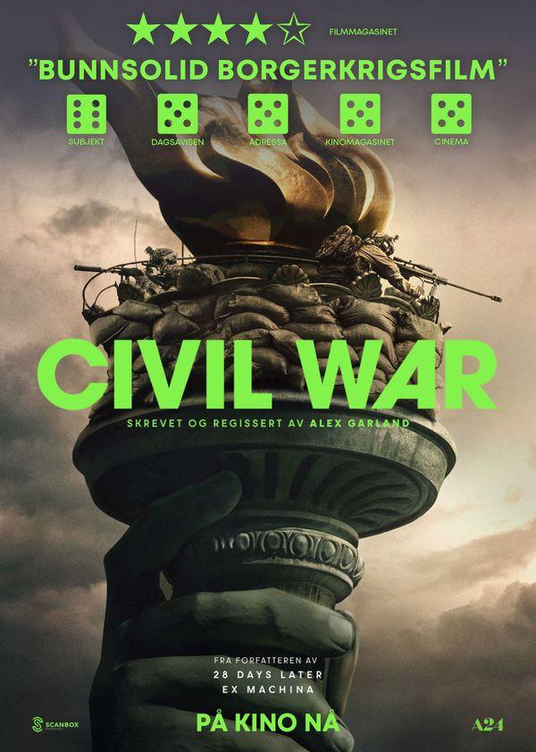 Civil War movie poster image