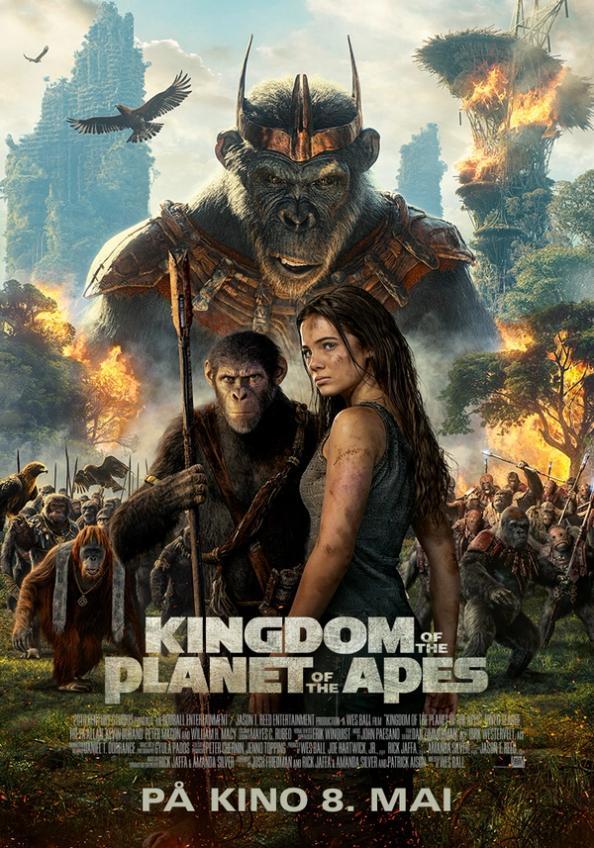 Kingdom of the Planet of the Apes movie poster image